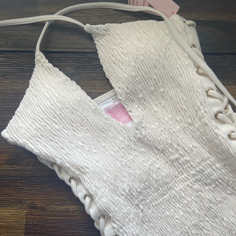 Victorias Secret White One piece 🩱 - Picture 2 of 7